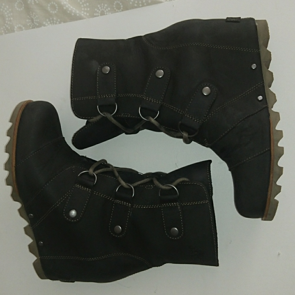 Sorel Joan of Arctic Wedge Boot black 7